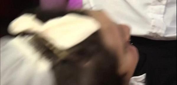 Mistress makes man bride sucking dick